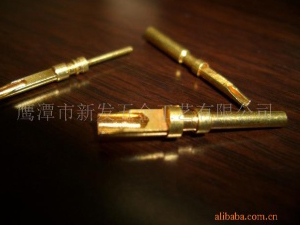 電子插孔，母端，銅針